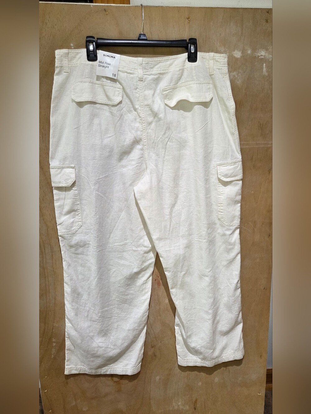 Sonoma White Cargo Pants - Picture 2 of 7